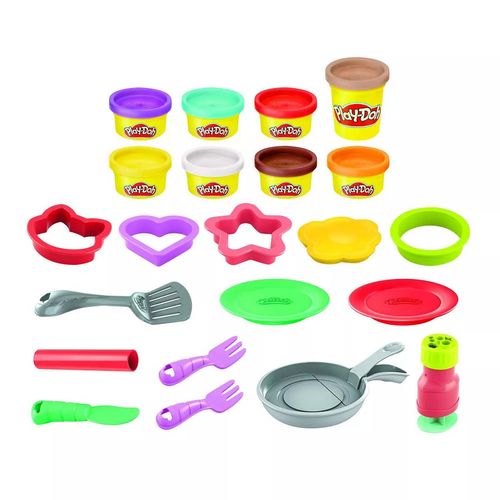 Juego play-doh flip n pancakes f1279