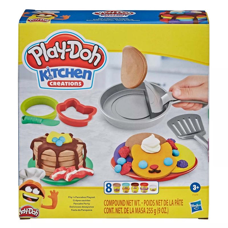 Juego Play Doh Flip N Pancakes F1279