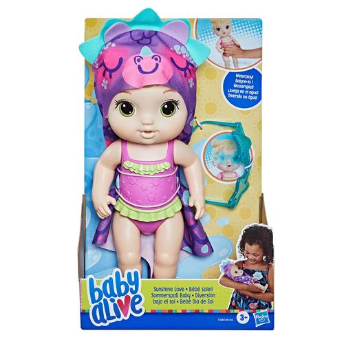 Muñeca Baby Alive Diversión Bajo El Sol F2568