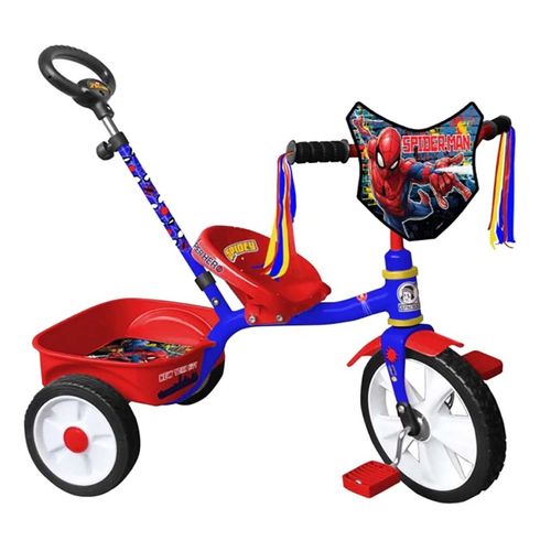 Triciclo para niño Apache Spiderman r12 280133