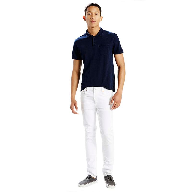 Levis pantalon online blanco