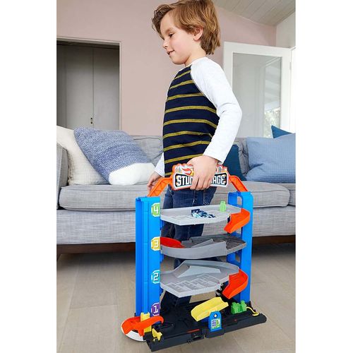 Pista De Juguete Hot Wheels Garage Extremo GNL70