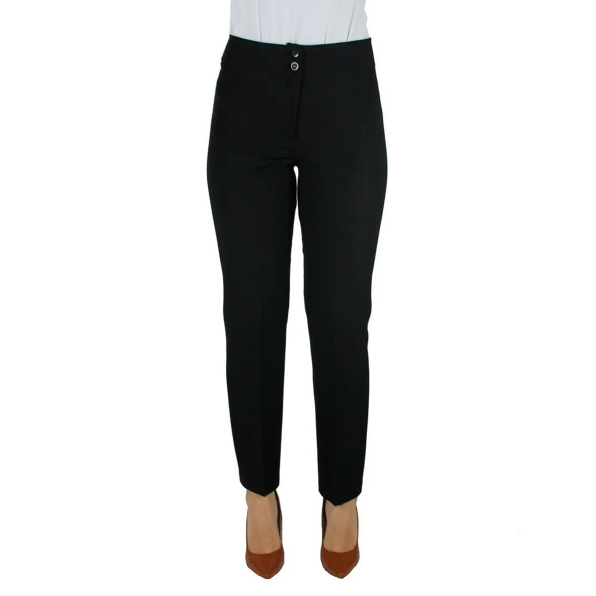 Pantalón de vestir para dama Aide Collection negro 3334d - La Marina ...