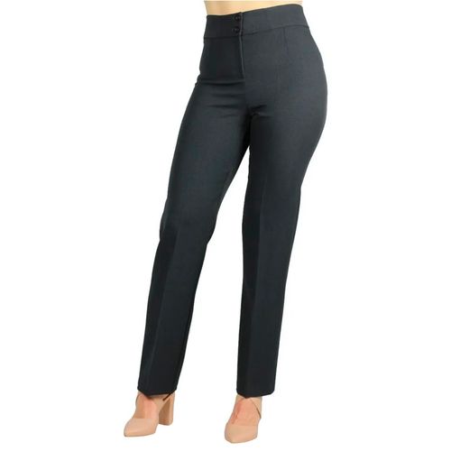 Pantalón de vestir para dama Aide Collection gris 3334d