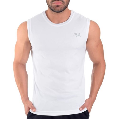 Playera sin manga para caballero Everlast v57022 blanco