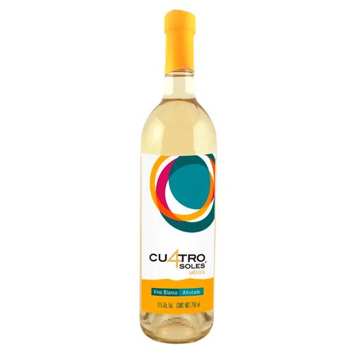 Vino Blanco 4 Soles Afrutado 750 ml