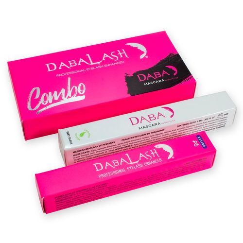 Delineador y Mascara Dabalash Rosa Combo Vegano