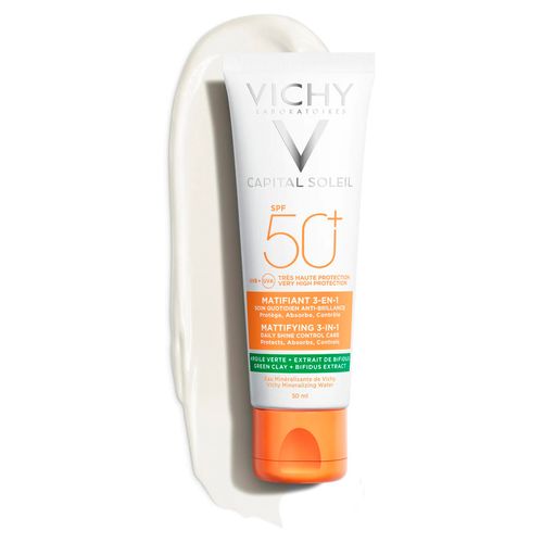 Protector solar Vichy capital soleil matificante 3 en 1 vic-sold0030