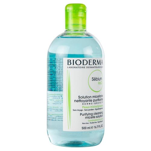 Agua micelar Bioderma sébium h2o 500ml 101-045