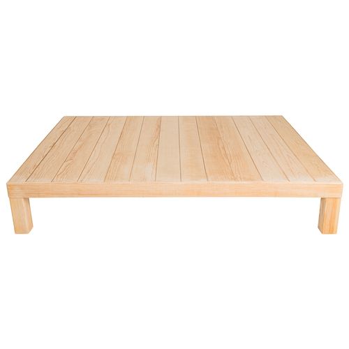 Base Queen Muebles Brimo Natural Wood Base