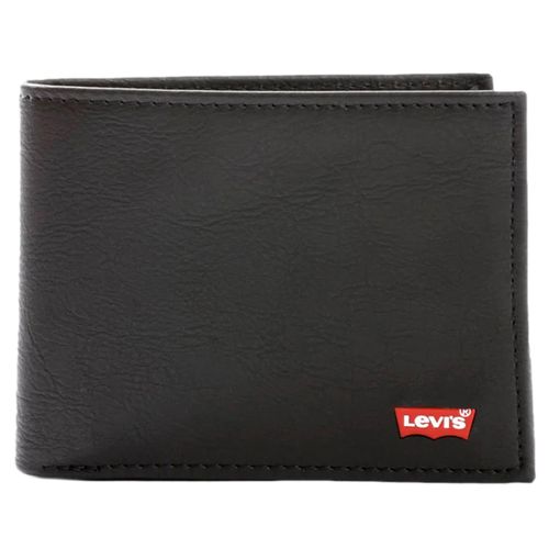 Cartera Sencilla Para Caballero Levis Negro LMPWBW007