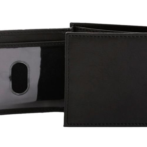 Cartera Sencilla Para Caballero Levis Negro LMPWBW007