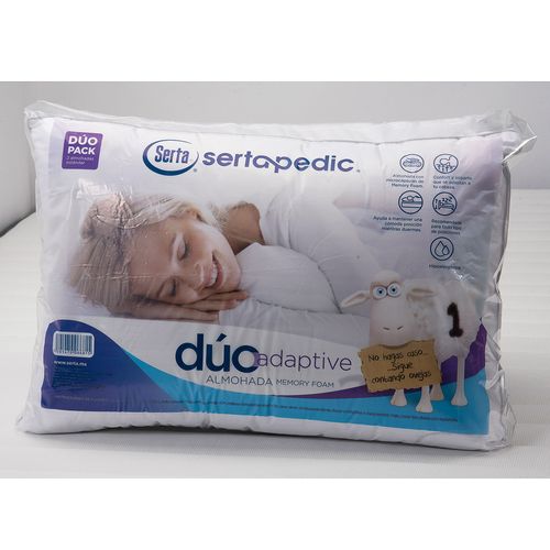 Almohada standard Serta blanco adaptative