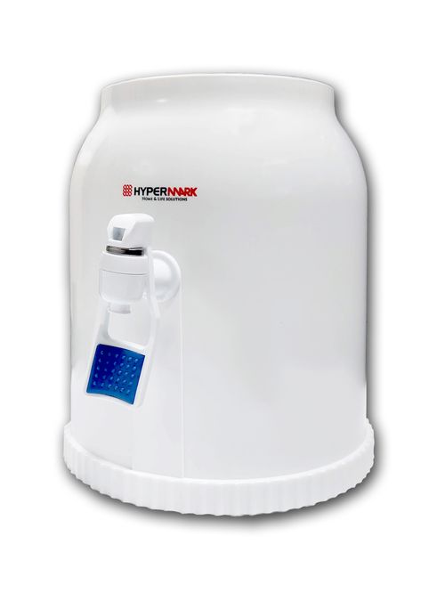 Porta Garrafón Hypermark Drop Water 20L Blanco