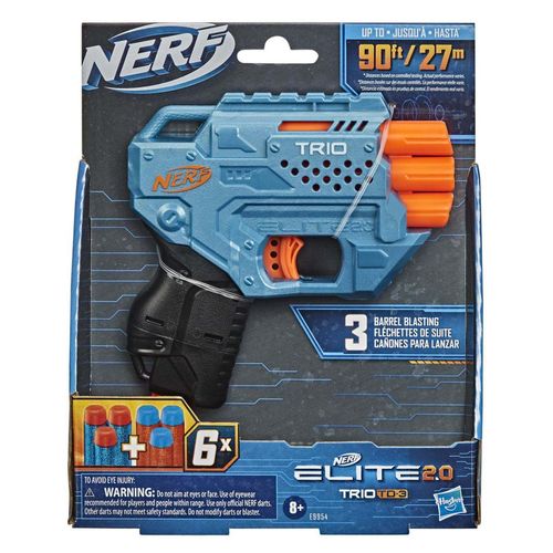 Pistola Nerf Elite 2.0 Trío TD-3 E9954