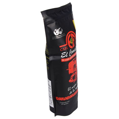 Café Molido El Comalteco Negro Mate 475 gr