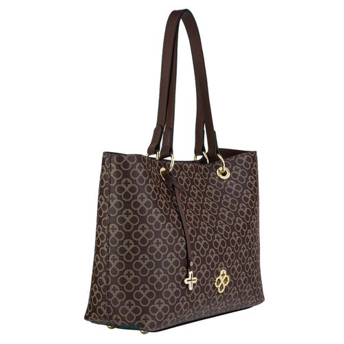 Bolsa casual para dama Jaime Ibiza bag in bag chocolate 3323-08bas