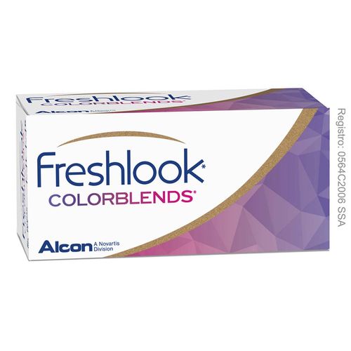 Lente de contacto cosmético Freshlook verde 87640