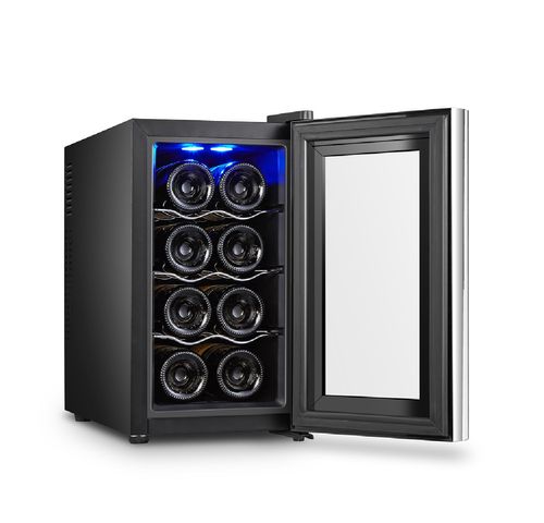 Cava enfriador de vinos Hypermark para 8 botellas negro fresh wine