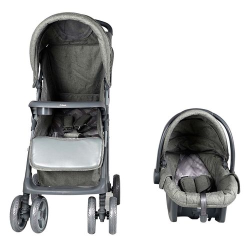 Carriola Porta Bebé Prinsel Gris 5132 A