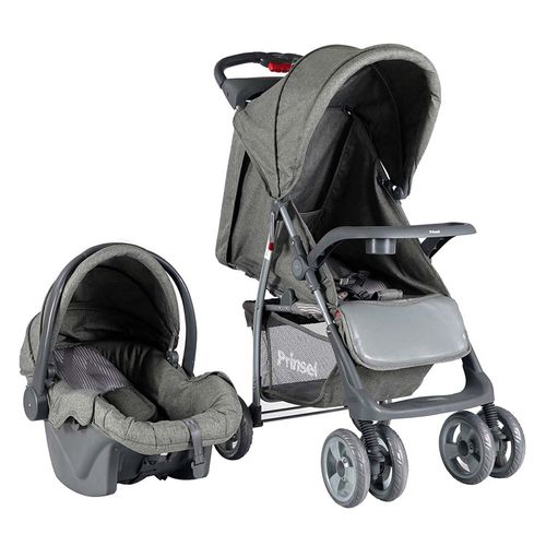 Carriola Porta Bebé Prinsel Gris 5132 A