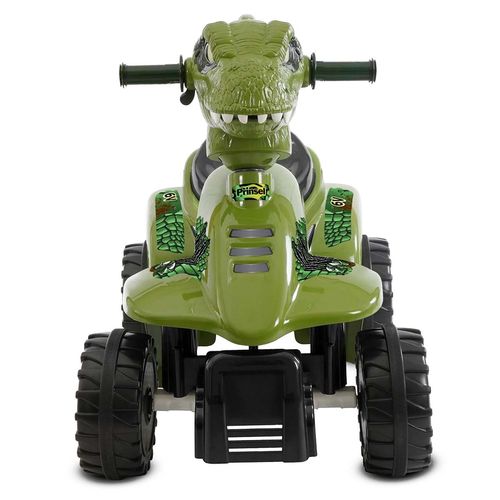 Moto eléctrica para niño Prinsel mini quad dinosaurio verde 1298