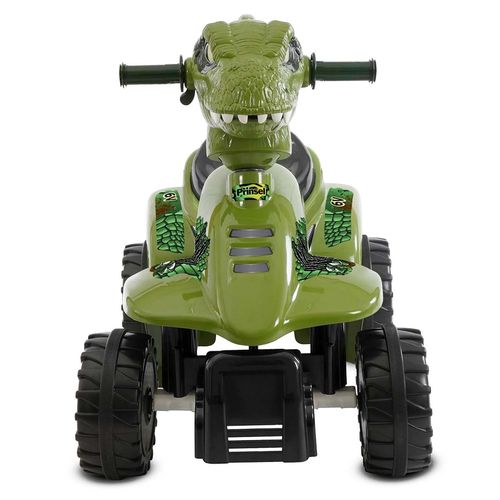 Moto Eléctrica Para Niño Prinsel Mini Quad Dinosaurio Verde 1298