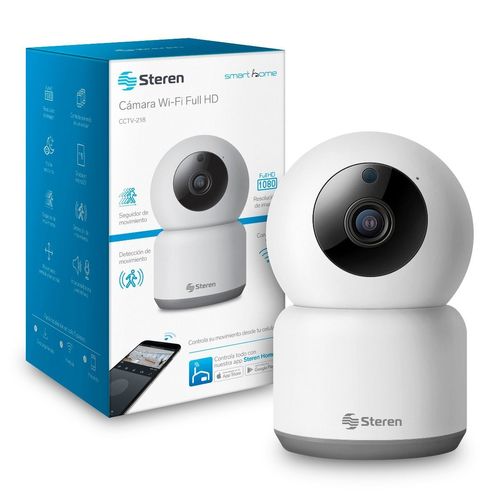 Cámara de seguridad wi-fi Steren full hd robotizada
