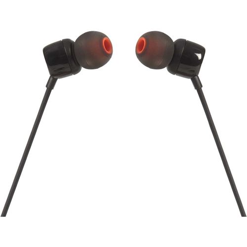 Audífonos alámbrico Jbl tune 110 negro Jblt110blkam