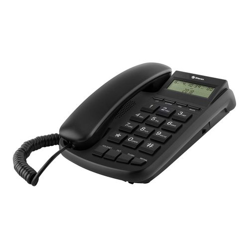 Teléfono Steren con pantalla y teclado grande