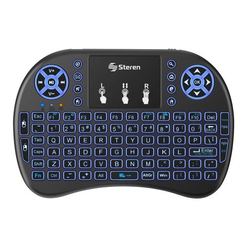 Mini teclado Steren inalámbrico on touchpad