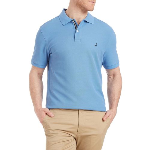 Playera Tipo Polo Para Caballero Nautica Azul Claro K83000-4RU