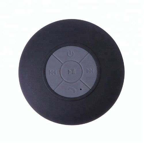 Bocina portátil Gadgets & Fun para ducha negro