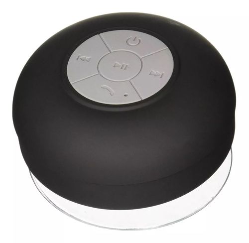 Bocina portátil Gadgets & Fun para ducha negro