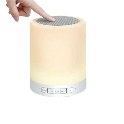 Bocina con lámpara Gadgets & Fun touch blanco