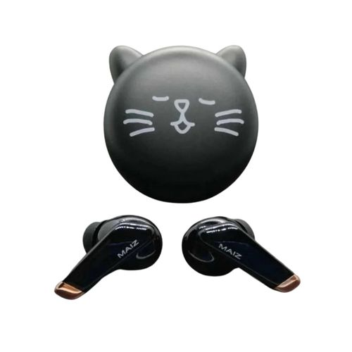 Audífonos inalámbricos Gadgets & Fun gato negro