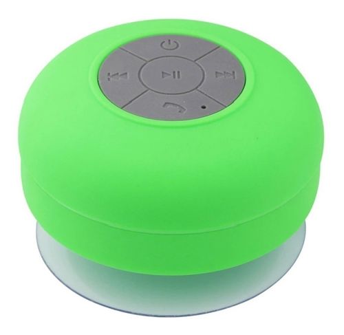 Bocina portátil Gadgets & Fun para ducha verde