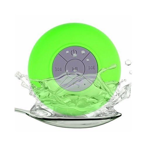 Bocina portátil Gadgets & Fun para ducha verde