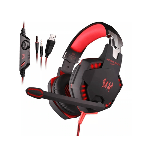 Diadema Gadgets & Fun Para Pc O Gamer Rojo