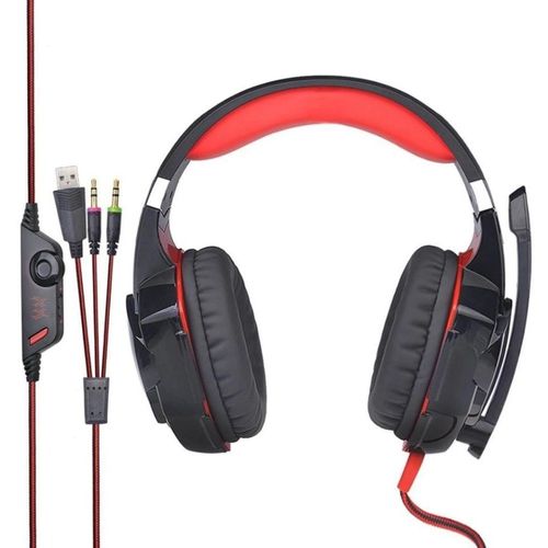 Diadema Gadgets & Fun Para Pc O Gamer Rojo