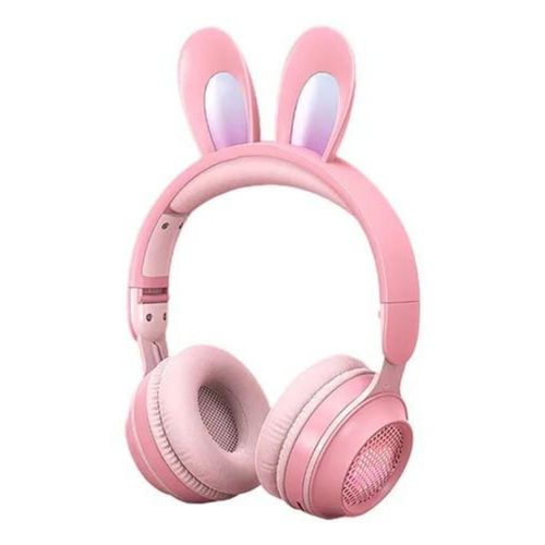 Audífonos gamer Gadgets & Fun conejo rosa