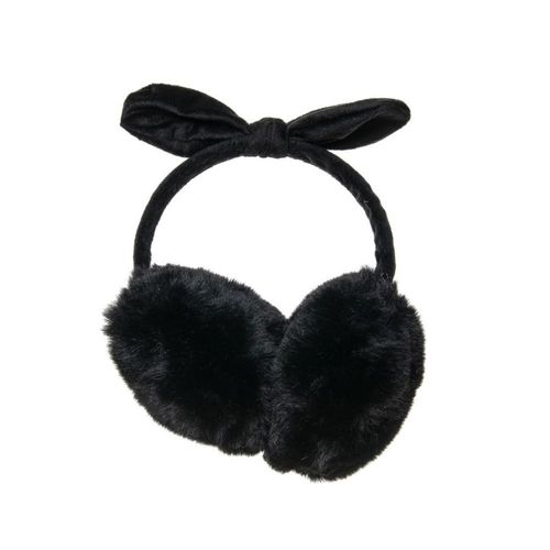Audífonos alámbricos Gadgets & Fun diadema de peluche negro