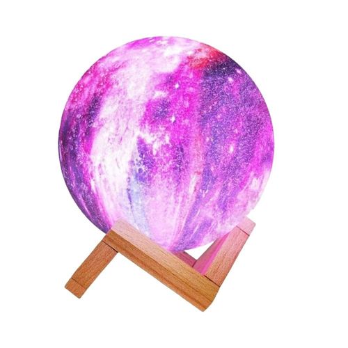 Lámpara con bocina Gadgets & Fun luna galaxia multi