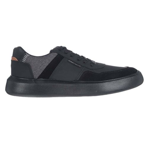 Tenis Urbano Para Caballero Perry Ellis Negro PE-6684