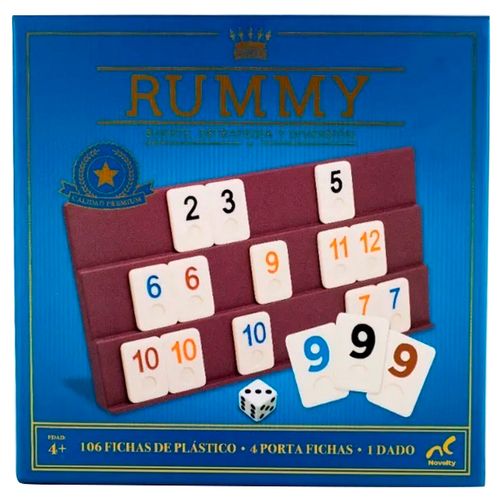 Juego De Mesa Novelty Rummy Jumbo D-016