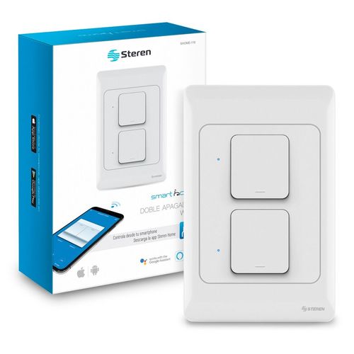 Apagador Steren wi-fi doble