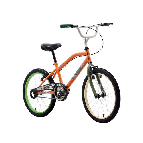Bicicleta infantil Veloci bmx r20 naranja lithium