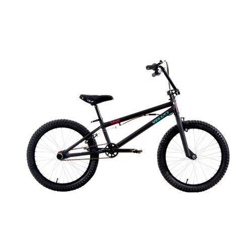 Bicicleta Veloci bmx r20 negro law freestyle