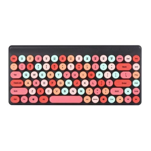 Kit teclado y mouse inálambricos Gadgets & Fun diseño retro