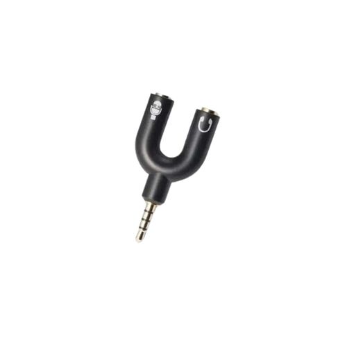 Adaptador para micrófono y audífonos Gadgets & Fun 3.5 mm